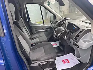 Used 2017 Ford Transit H2 Van Blue - Interior and Exterior details 10