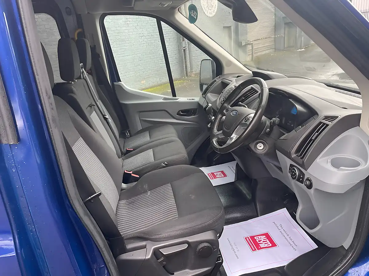 Used 2017 Ford Transit H2 Van Blue - Interior and Exterior details 10