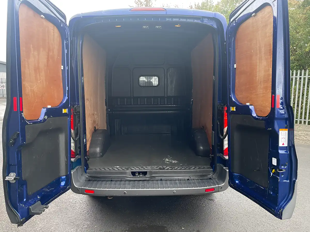 Used 2017 Ford Transit H2 Van Blue - Interior and Exterior details 12