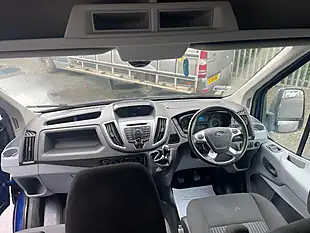 Used 2017 Ford Transit H2 Van Blue - Interior and Exterior details 16