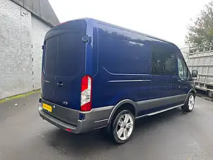 Used 2017 Ford Transit H2 Van Blue - Interior and Exterior details 7