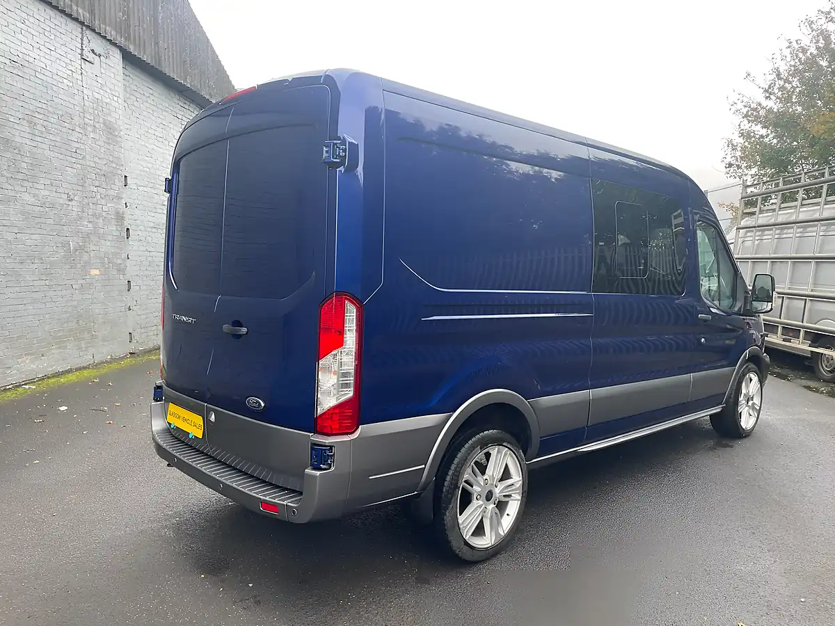 Used 2017 Ford Transit H2 Van Blue - Interior and Exterior details 7