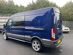 Used 2017 Ford Transit H2 Van Blue - Interior and Exterior details 9