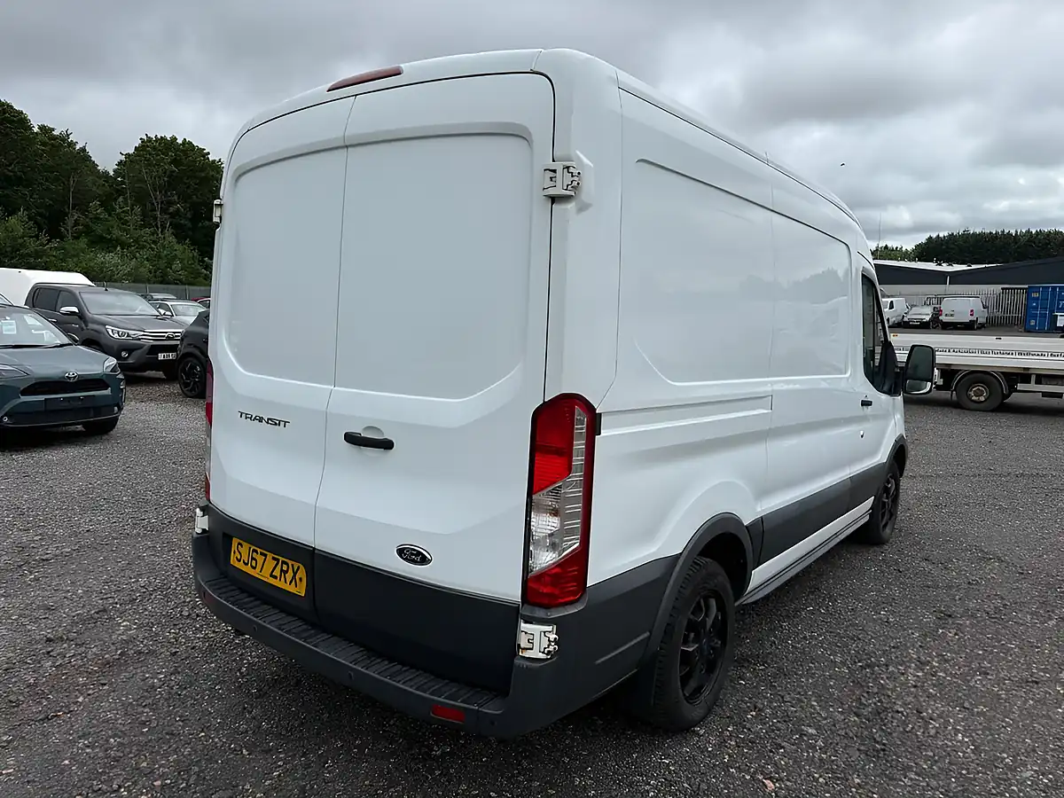 Used 2017 Ford Transit Trend White - Interior and Exterior details 7
