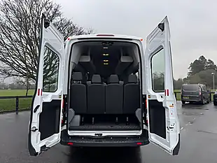Used 2017 Ford Transit Trend White - Interior and Exterior details 10