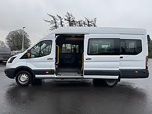 Used 2017 Ford Transit Trend White - Interior and Exterior details 11
