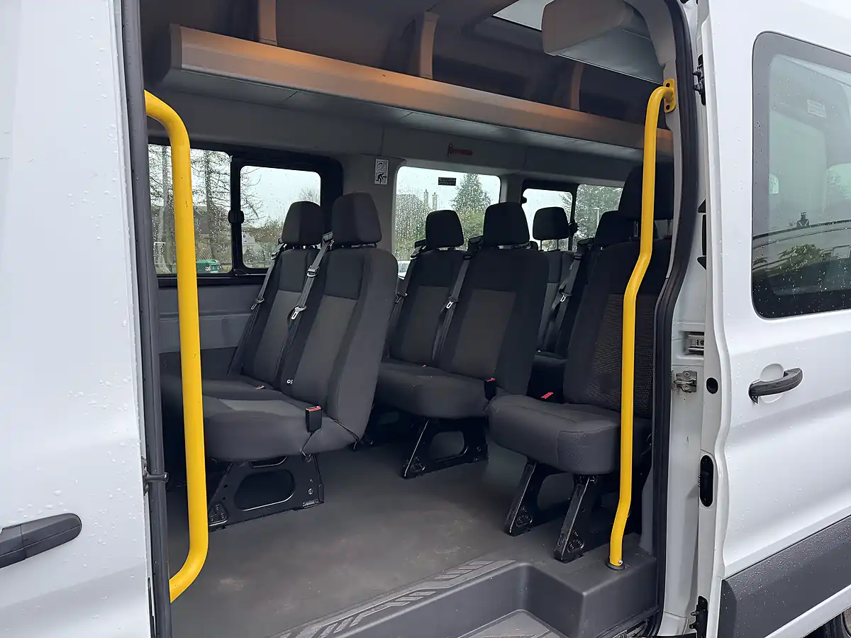 Used 2017 Ford Transit Trend White - Interior and Exterior details 12