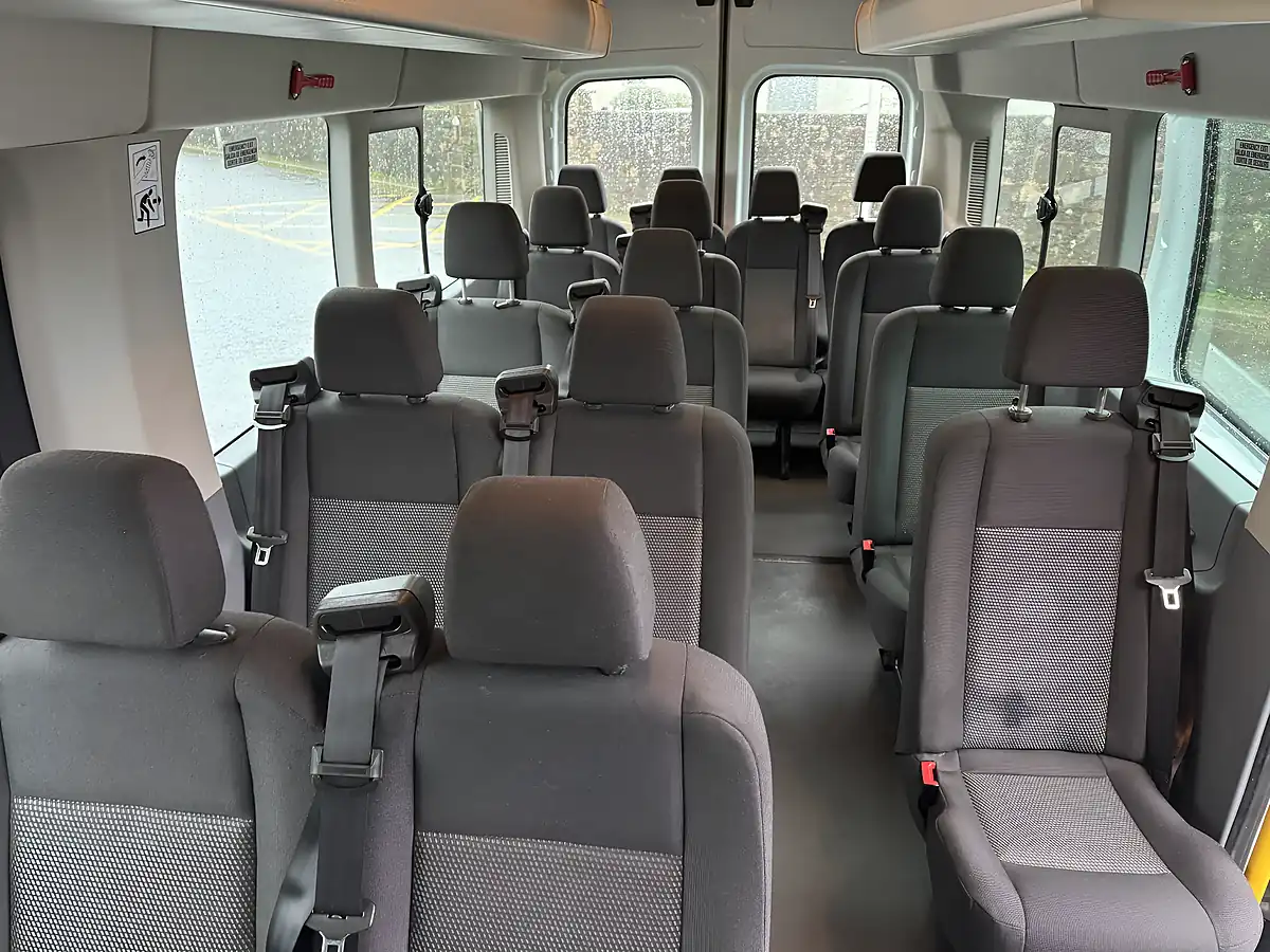 Used 2017 Ford Transit Trend White - Interior and Exterior details 13