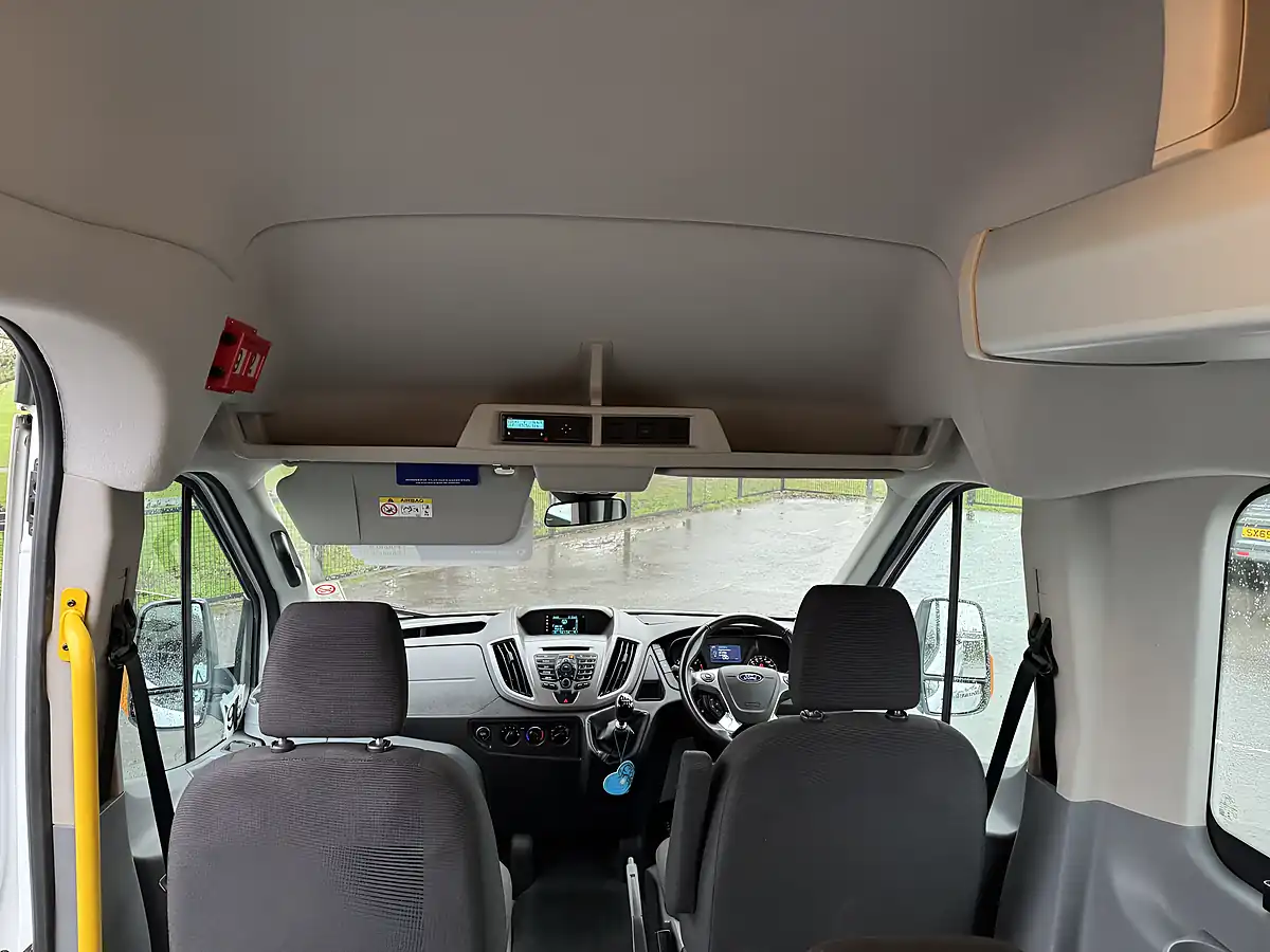 Used 2017 Ford Transit Trend White - Interior and Exterior details 14