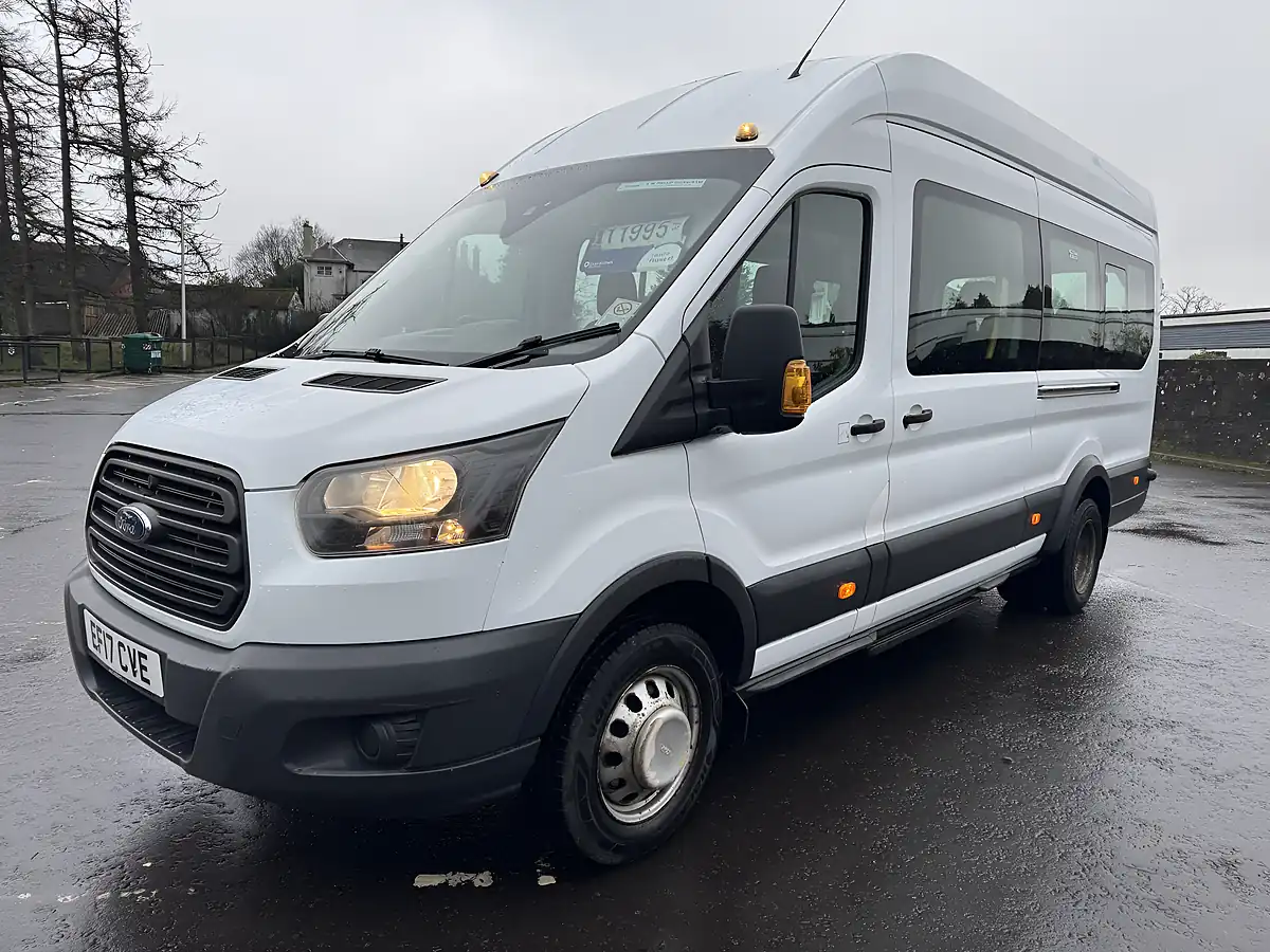Used 2017 Ford Transit Trend White - Interior and Exterior details 3