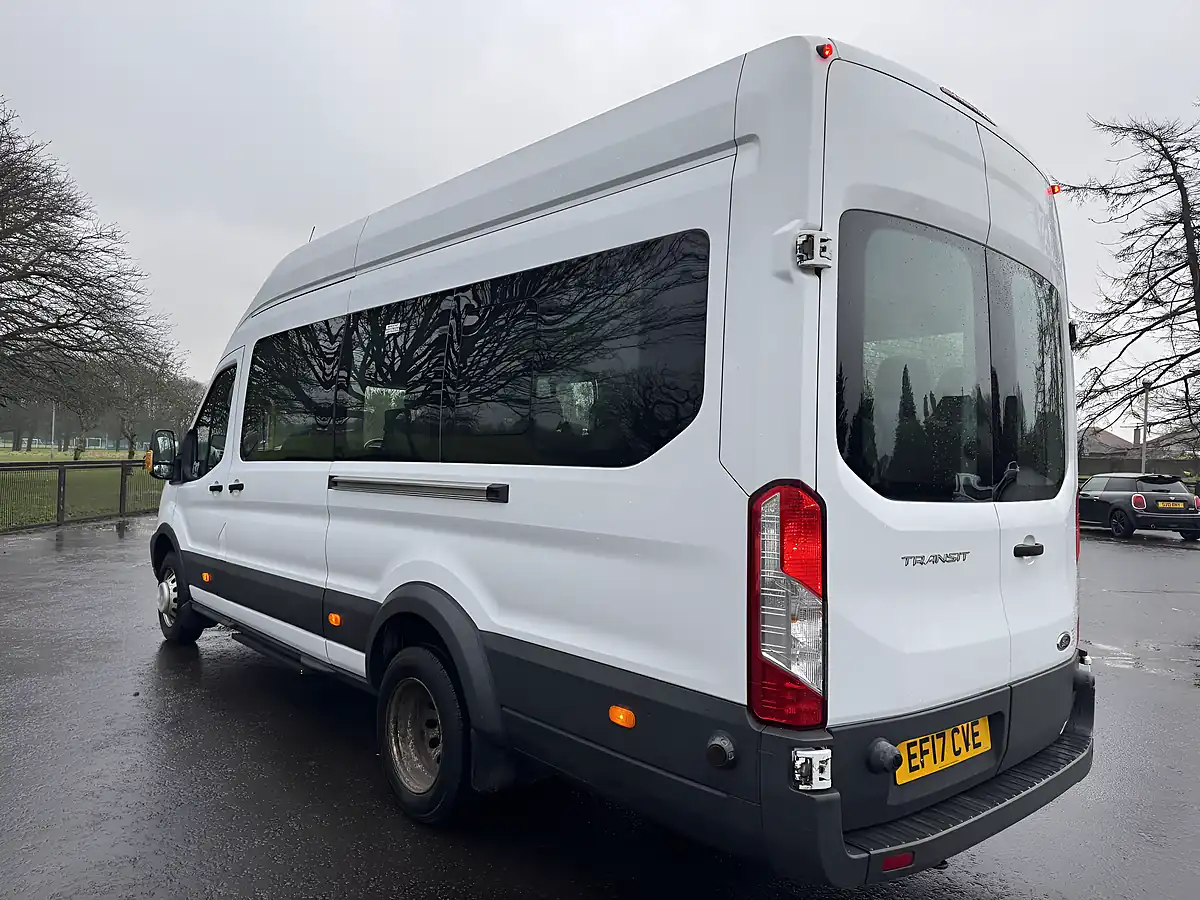 Used 2017 Ford Transit Trend White - Interior and Exterior details 5