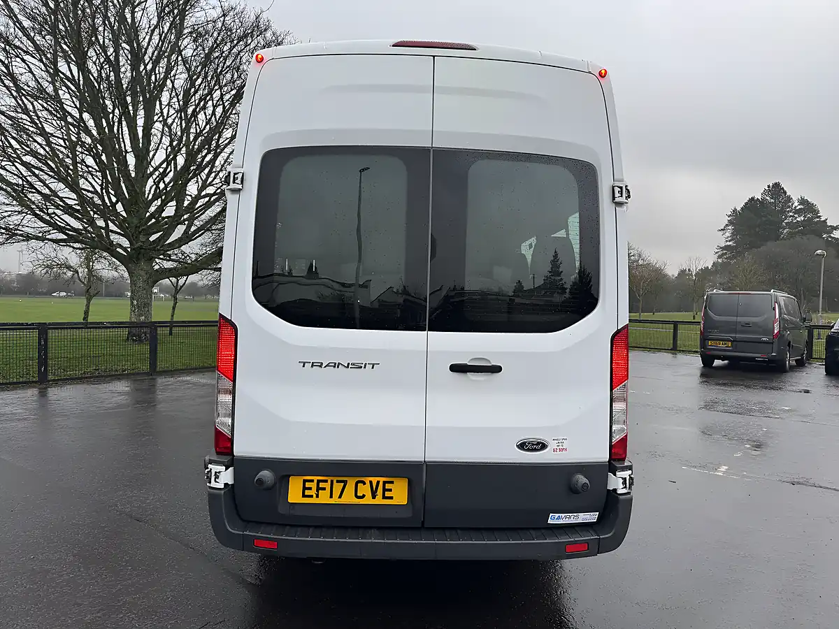 Used 2017 Ford Transit Trend White - Interior and Exterior details 6
