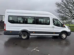 Used 2017 Ford Transit Trend White - Interior and Exterior details 9