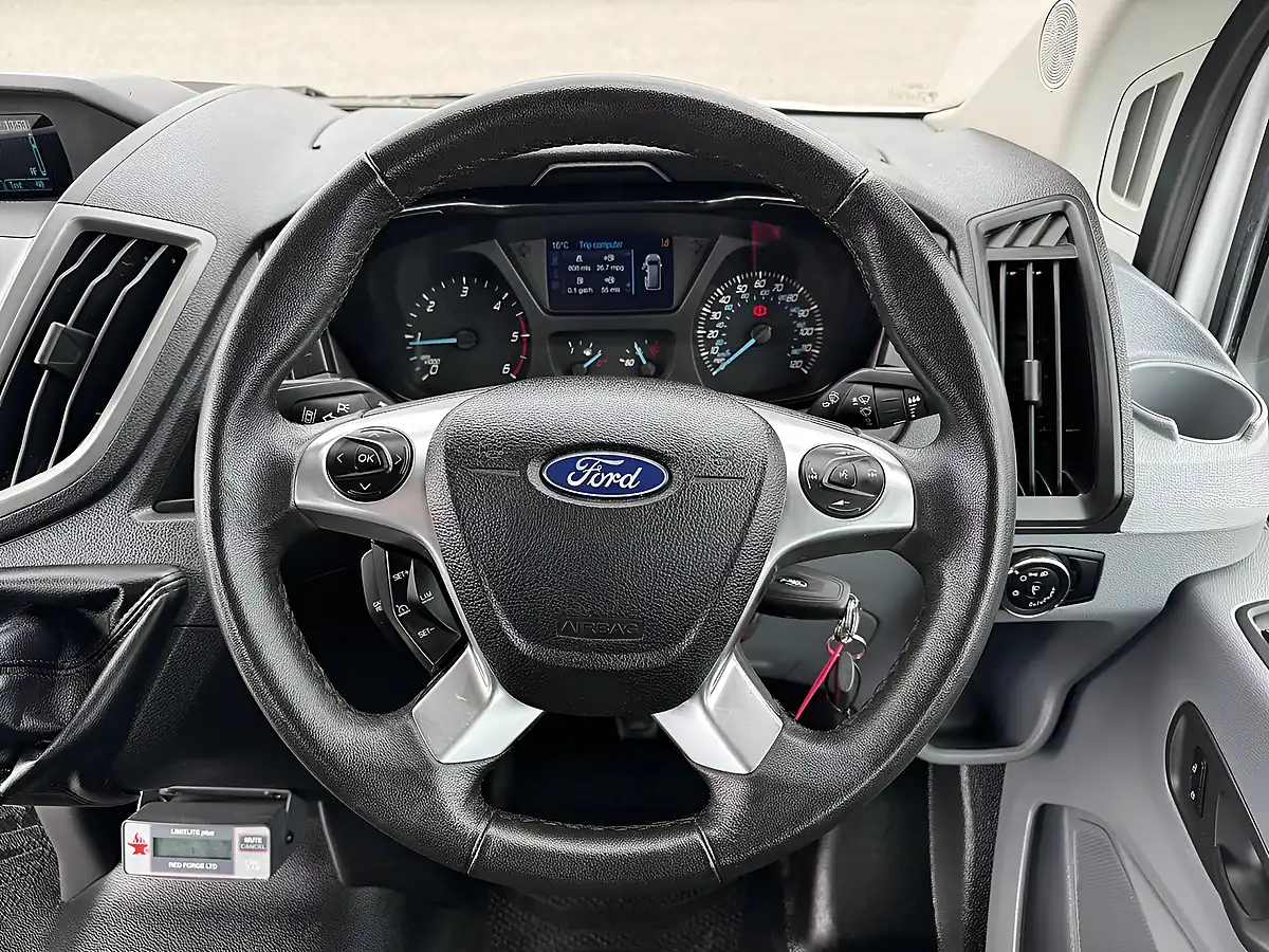 Used 2017 Ford Transit Trend White - Interior and Exterior details 11