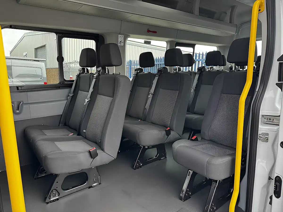 Used 2017 Ford Transit Trend White - Interior and Exterior details 17