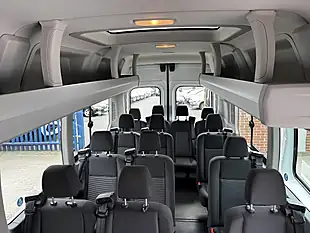 Used 2017 Ford Transit Trend White - Interior and Exterior details 4