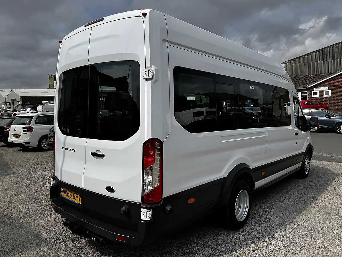 Used 2017 Ford Transit Trend White - Interior and Exterior details 5