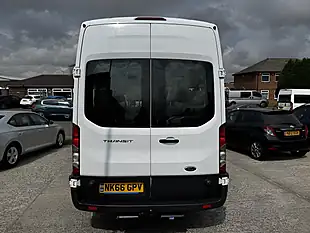 Used 2017 Ford Transit Trend White - Interior and Exterior details 7