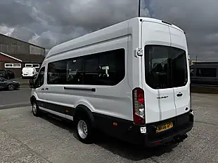 Used 2017 Ford Transit Trend White - Interior and Exterior details 8