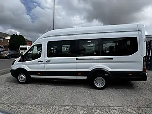 Used 2017 Ford Transit Trend White - Interior and Exterior details 9