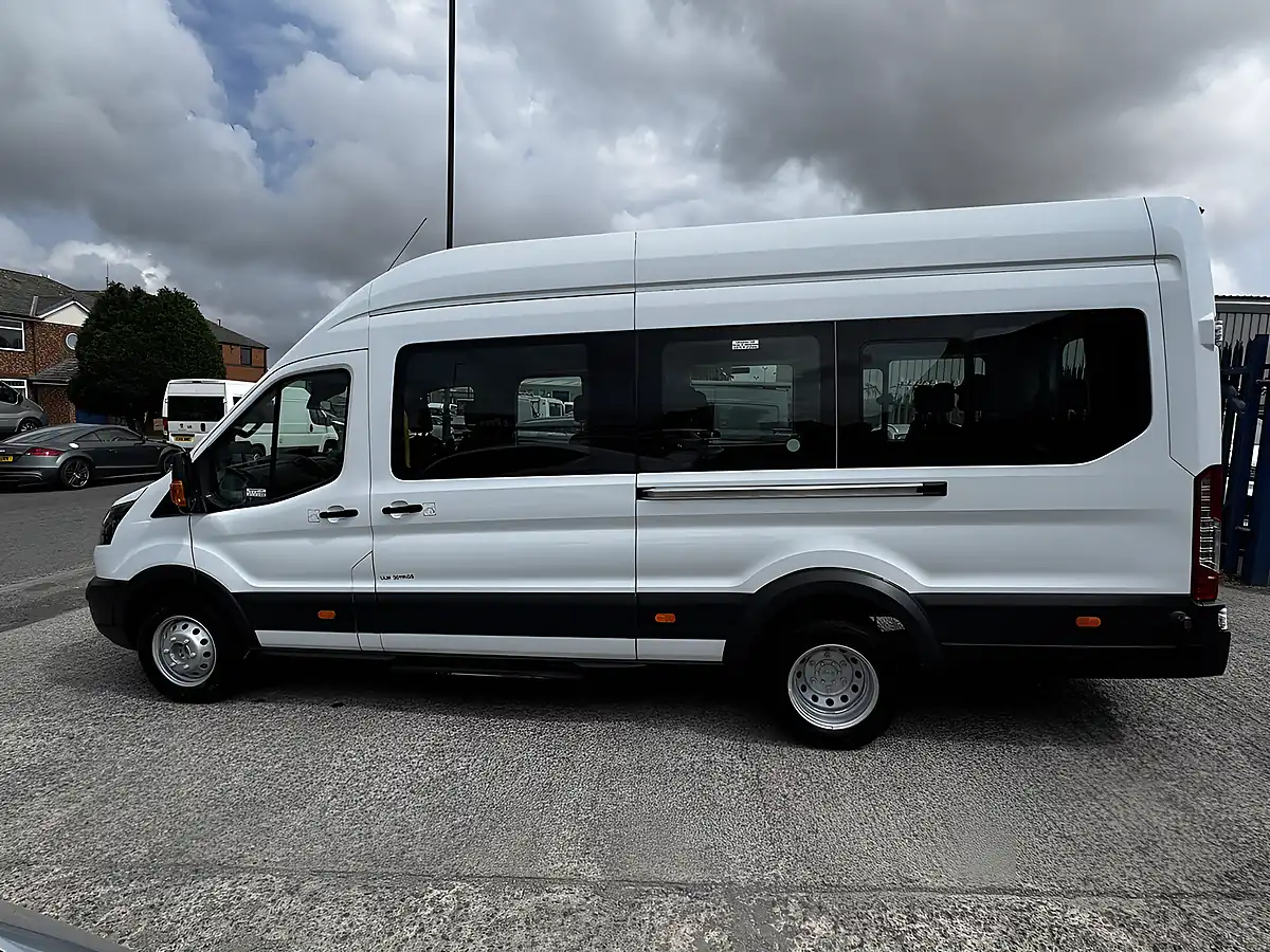Used 2017 Ford Transit Trend White - Interior and Exterior details 9