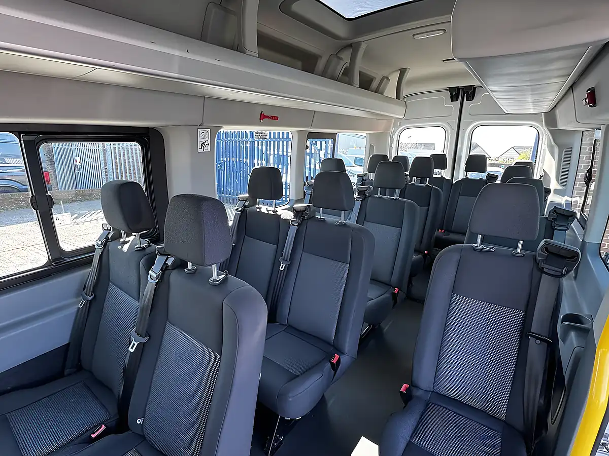 Used 2017 Ford Transit Trend Xlwb High Roof Frozen White - Interior and Exterior details 5