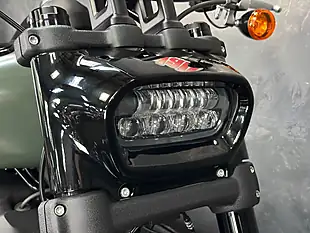 Used 2017 Harley-Davidson Dyna 1745 Fxfb Fat Bob Green - Interior and Exterior details 10