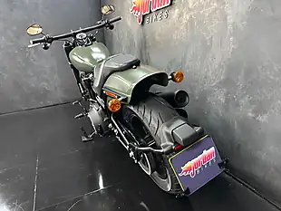 Used 2017 Harley-Davidson Dyna 1745 Fxfb Fat Bob Green - Interior and Exterior details 20