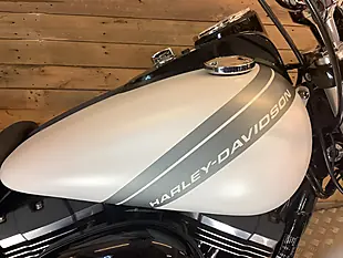 Used 2017 Harley-Davidson Dyna Fat Bob White - Interior and Exterior details 10