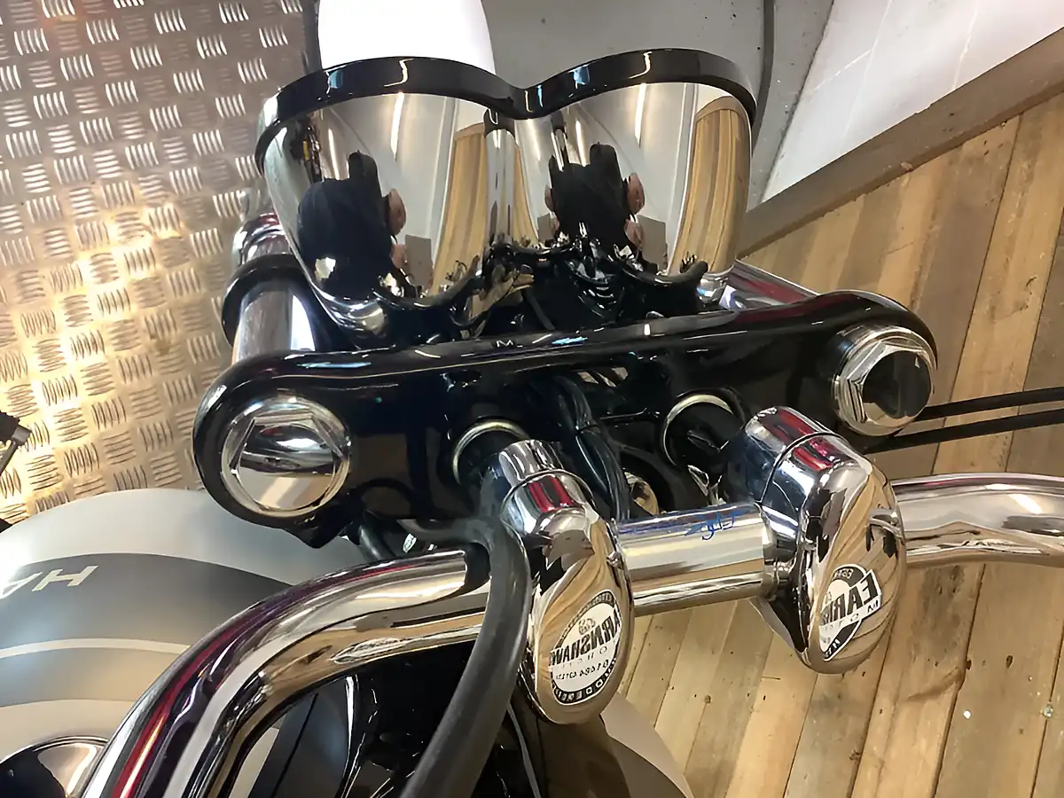 Used 2017 Harley-Davidson Dyna Fat Bob White - Interior and Exterior details 14