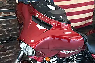 Used 2017 Harley-Davidson Touring Flhxs Street Glide Special Red - Interior and Exterior details 8