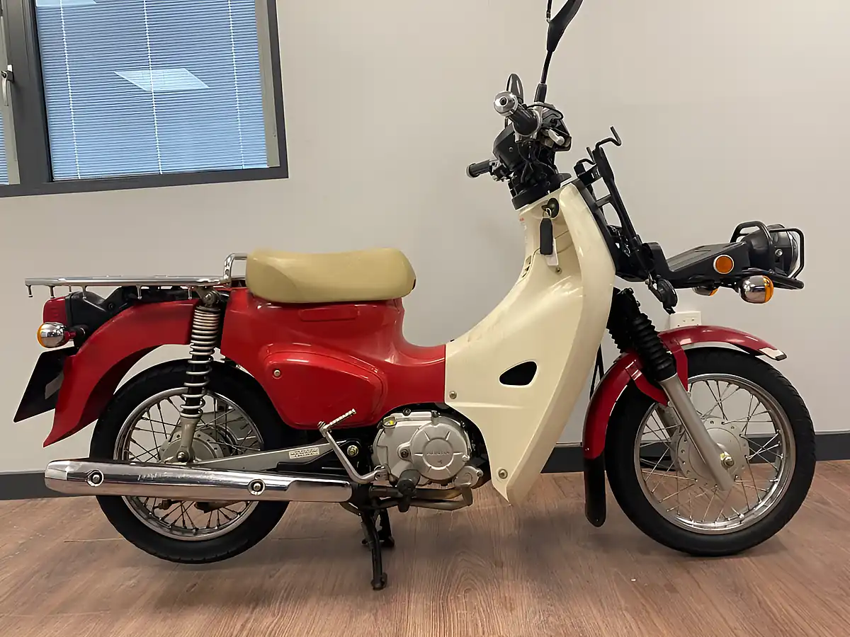 Used 2017 Honda C110 Pro Post Office Red - Front View