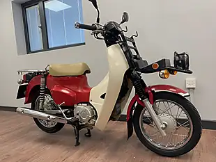 Used 2017 Honda C110 Pro Post Office Red - Interior and Exterior details 3