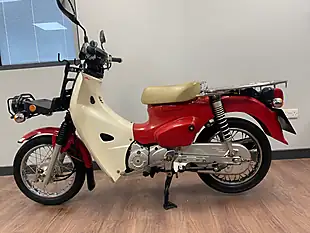 Used 2017 Honda C110 Pro Post Office Red - Interior and Exterior details 9