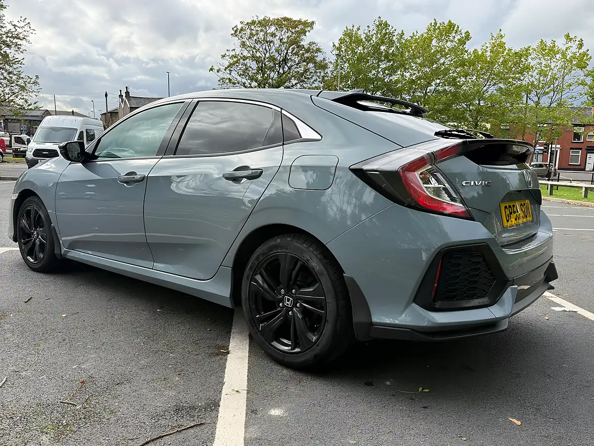 Used 2017 Honda Civic Ex Grey - Interior and Exterior details 5