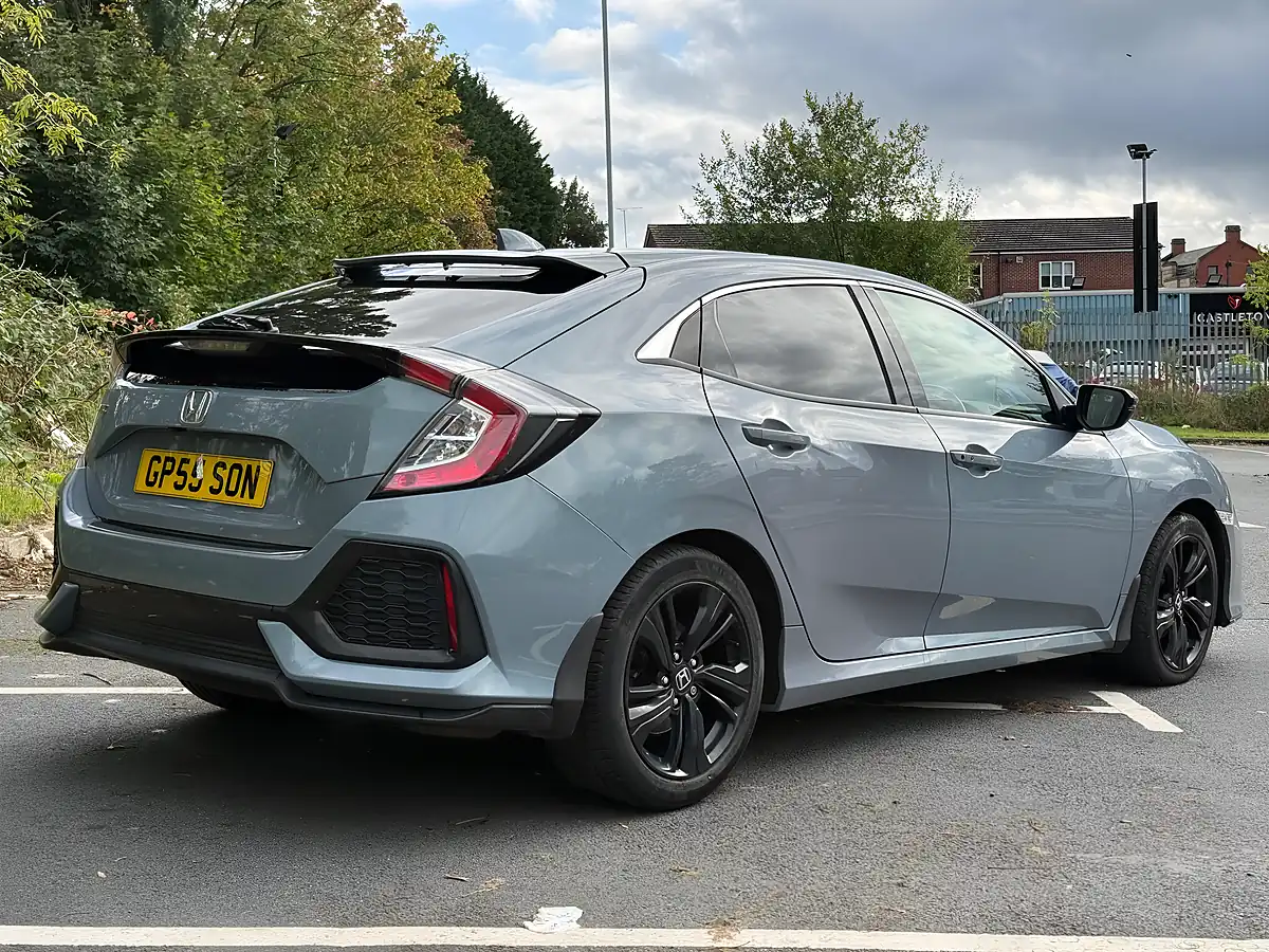 Used 2017 Honda Civic Ex Grey - Interior and Exterior details 6