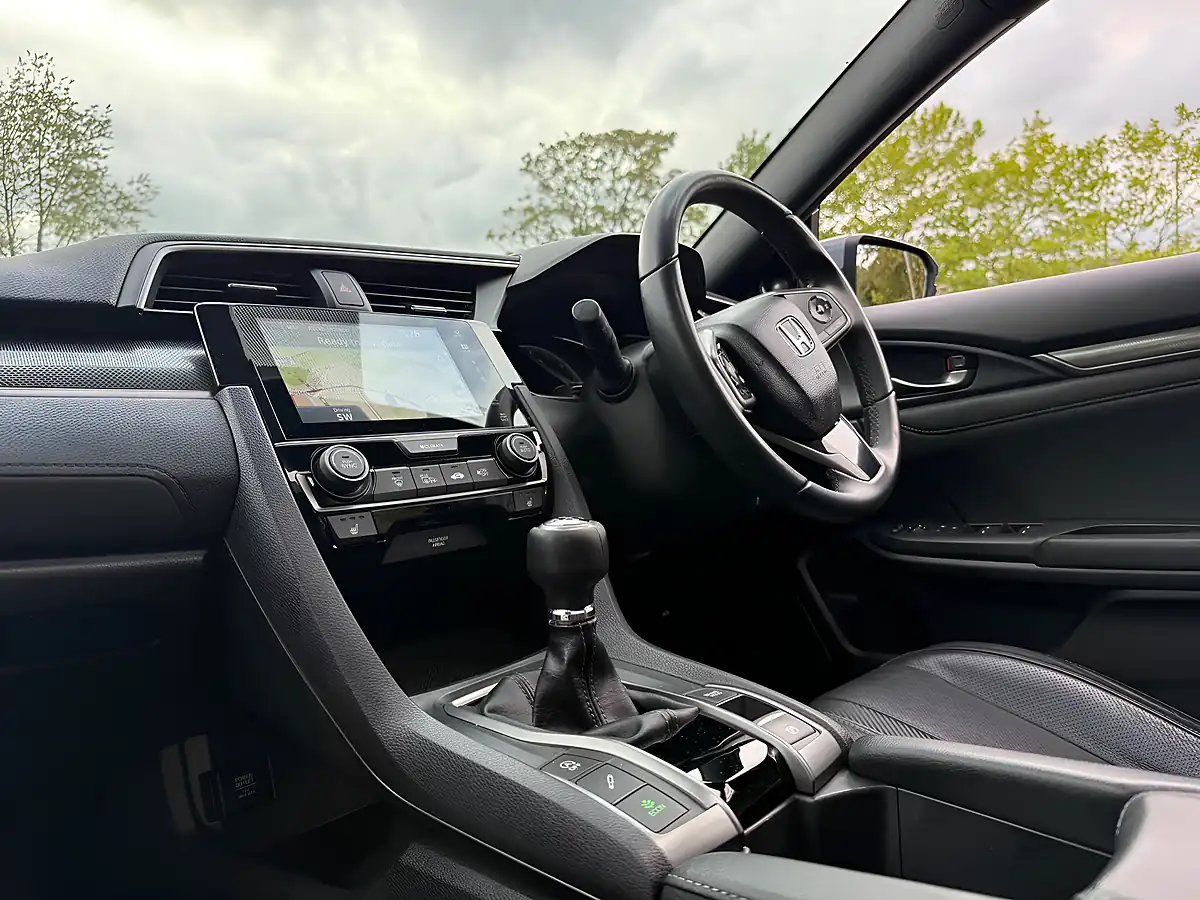 Used 2017 Honda Civic Ex Grey - Interior and Exterior details 9