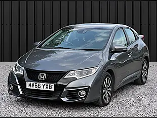 Used 2017 Honda Civic Se Plus (navi) Grey - Interior and Exterior details 6