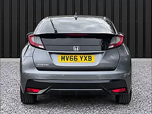 Used 2017 Honda Civic Se Plus (navi) Grey - Interior and Exterior details 7