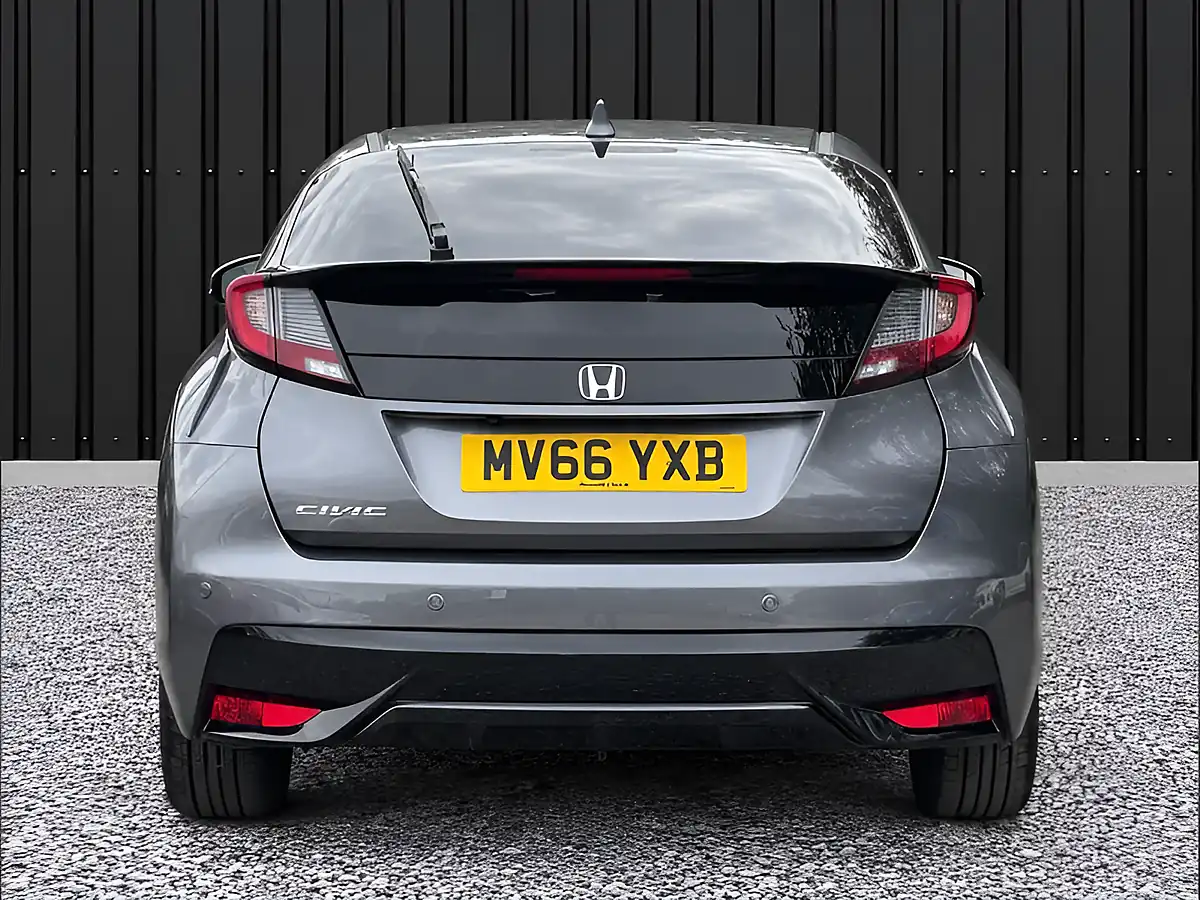 Used 2017 Honda Civic Se Plus (navi) Grey - Interior and Exterior details 7