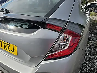 Used 2017 Honda Civic Se Silver - Interior and Exterior details 19
