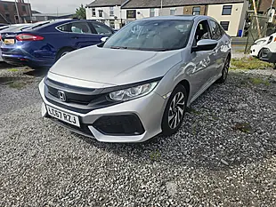 Used 2017 Honda Civic Se Silver - Interior and Exterior details 2