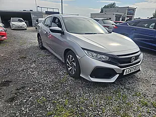 Used 2017 Honda Civic Se Silver - Interior and Exterior details 3