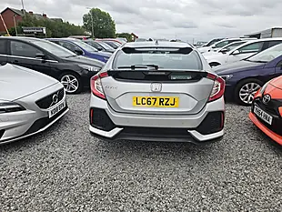 Used 2017 Honda Civic Se Silver - Interior and Exterior details 6