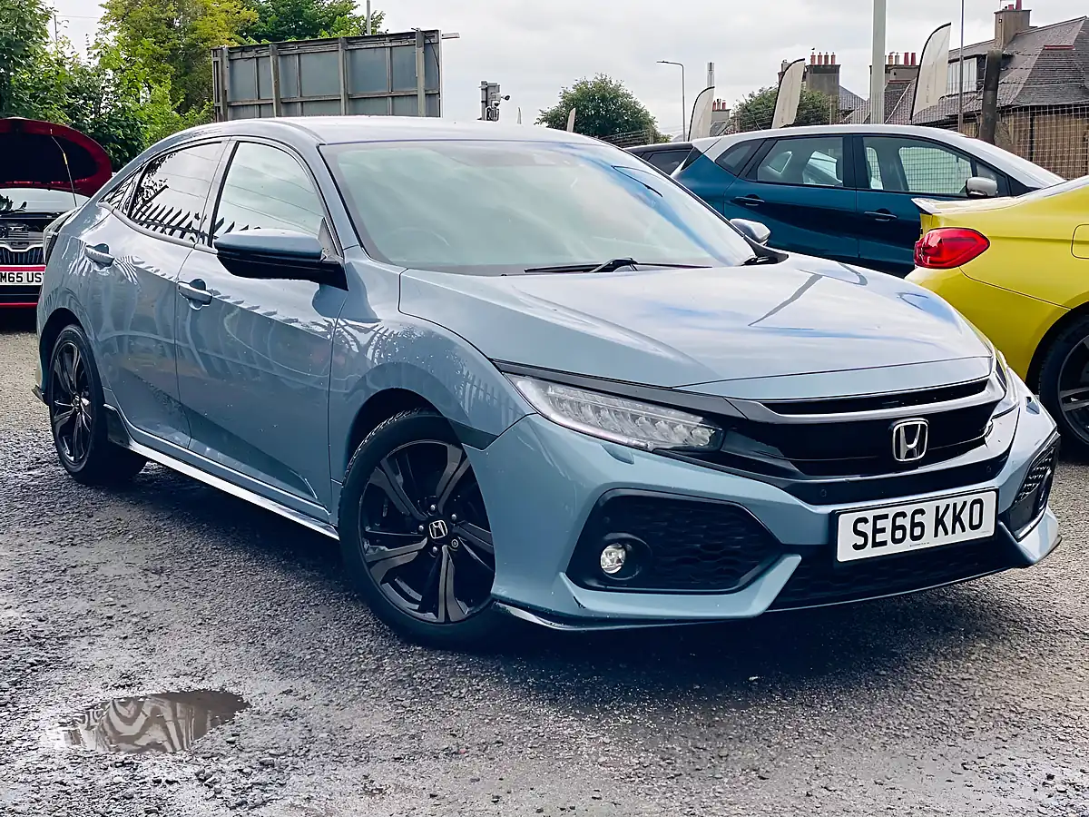 Used 2017 Honda Civic Sport Grey - Front View