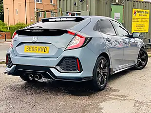 Used 2017 Honda Civic Sport Grey - Interior and Exterior details 7