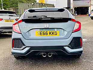 Used 2017 Honda Civic Sport Grey - Interior and Exterior details 8