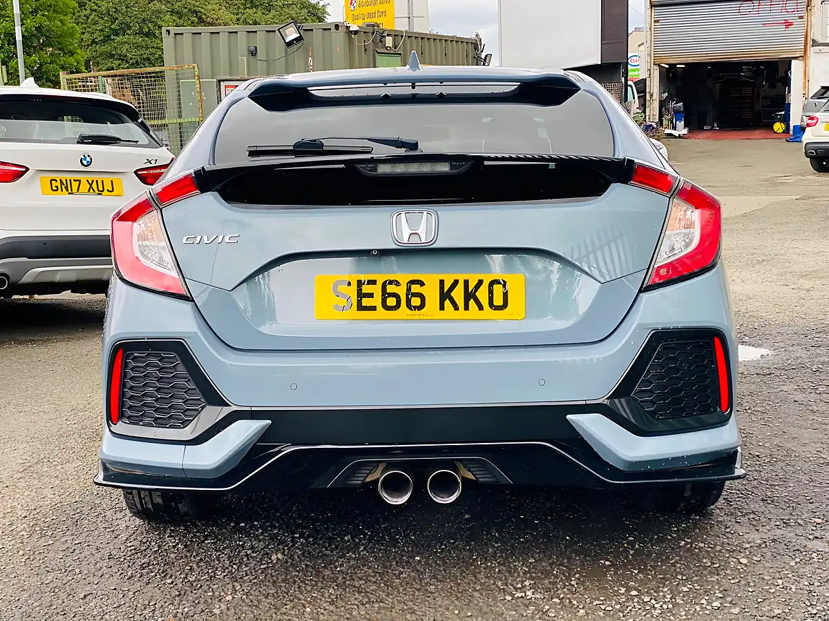 Used 2017 Honda Civic Sport Grey - Interior and Exterior details 8