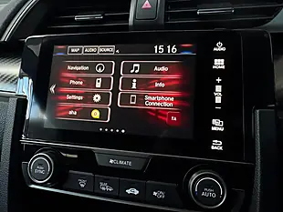 Used 2017 Honda Civic Sport White Orchid - Interior and Exterior details 12