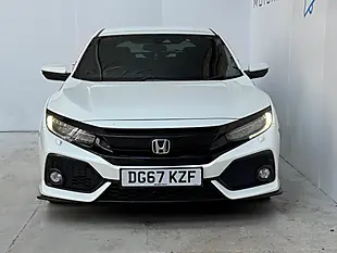 Used 2017 Honda Civic Sport White Orchid - Interior and Exterior details 2